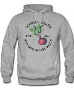 Schrute Farms Est 1812 Bed Breakfast Beets Hoodie KM