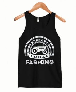 Shirts By Sarah Men’s Support Local Farming Tanktop