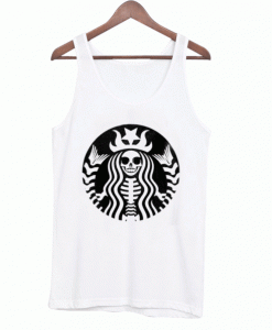 Skeleton Starbucks Tanktop