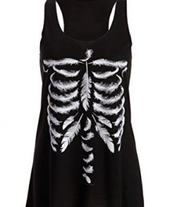 Skull Feathers Tanktop