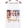 Tyler Oakley Hair and Glasses Tanktop