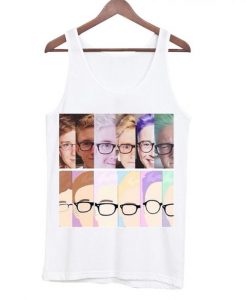 Tyler Oakley Hair and Glasses Tanktop