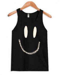 Zipper Mouth Tank Top