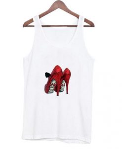 skull high heels tanktop