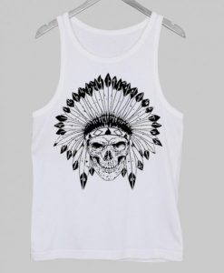 skull indiana Tank Top