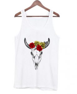 skull rose tanktop