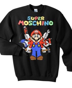 super moschino sweatshirt