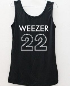 weezer 22 Tank Top