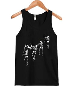 Skeleton Bag o’ Bones Boogie Tank Top AI