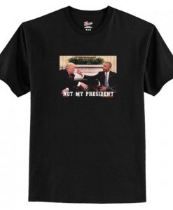 Obama Flips Off Trump T Shirt AI