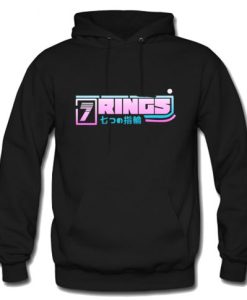 Ariana Grande 7 Rings Logo Hoodie AI