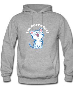 I’m Perfect Cute Cat Hoodie AI