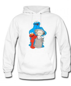 KAWS X Sesame Street Hoodie AI