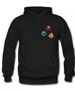 KAWS x Uniqlo x Sesame Street Elmo Hoodie AI