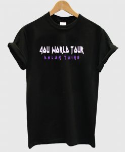 4OU World Tour 2016 Black T Shirt AI