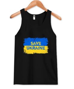 Save Ukraine Tank Top AI