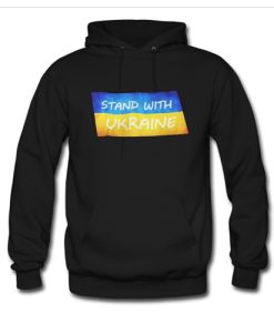 Stand With Ukraine Hoodie AI