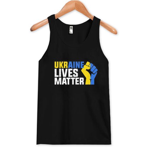 Ukraine Lives Matter Tank Top AI