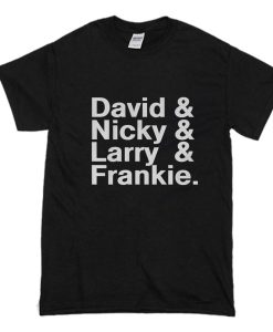 Disco DJ Legends David Mancuso Nicky Siano Larry Levan Frankie Knuckles T-Shirt AI