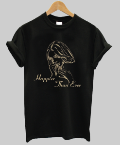 Billie Eilish Happier Than Ever t shirt AI