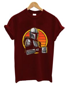 Dad The Mandalorian T Shirt AI