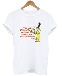 Dr Seuss Cat In The Hat Green Eggs and Ham T-Shirt AI