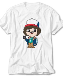 Stranger Things Dustin Chibi T-shirt AI