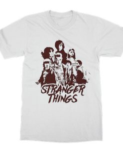 Stranger Things Silhouette T-shirt AI