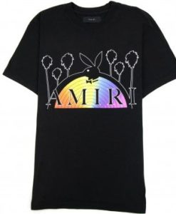 AMIRI Logo Rainbow T-shirt AI