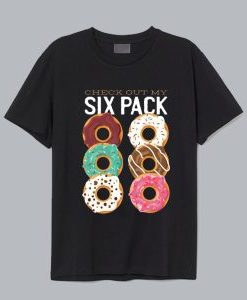 Donut six pack T Shirt AI