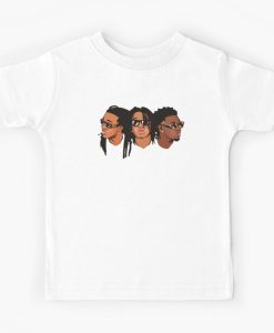 Hip Hop MIGOS Face T-shirt AI