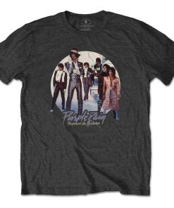 Purple Rain Circle tshirt AI