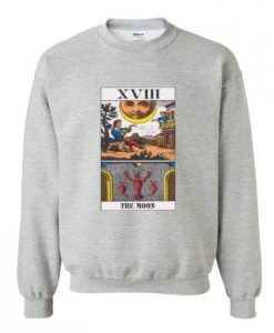 Tarot Card – The Moon Sweatshirt AI