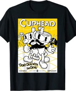 Cuphead Don’t Deal With The Devil Poster T-Shirt AI