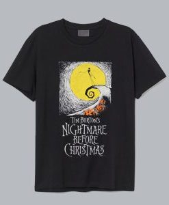 1990s Tim Burton’s Nightmare Before Christmas T Shirt AI