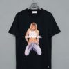 Miley Cyrus She Came Black T Shirt AI