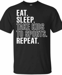 Eat Sleep T-shirt AI