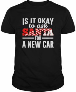 Santa A New Car T-shirt AI