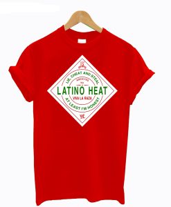 Latino Heat Eddie Red Hot Sauce T-Shirt AI