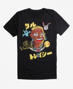 Lil Tracy Cartoon Tears T-Shirt AI