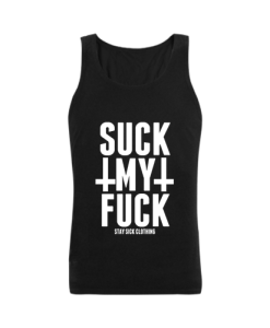 suck my fuck tank top ynt