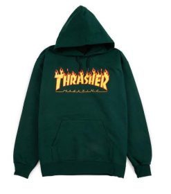 Thrasher Flame Logo hoodie ynt